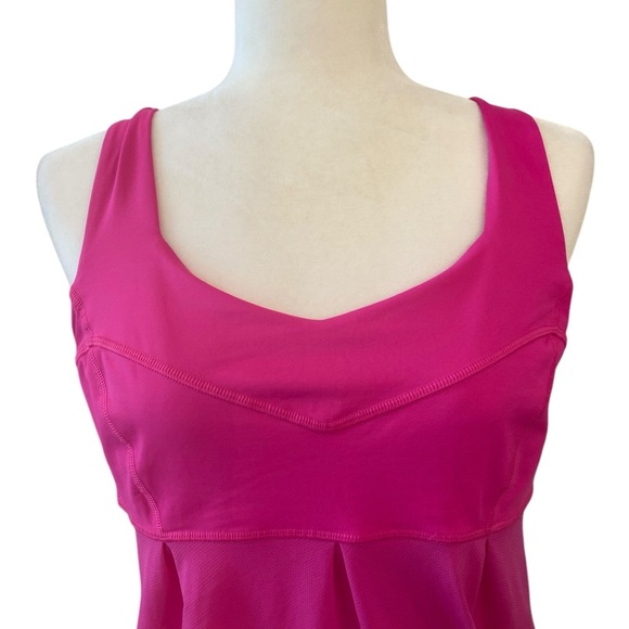 Lululemon Tame Me Cinch Waist Pink Tank Top - Picture 2 of 10